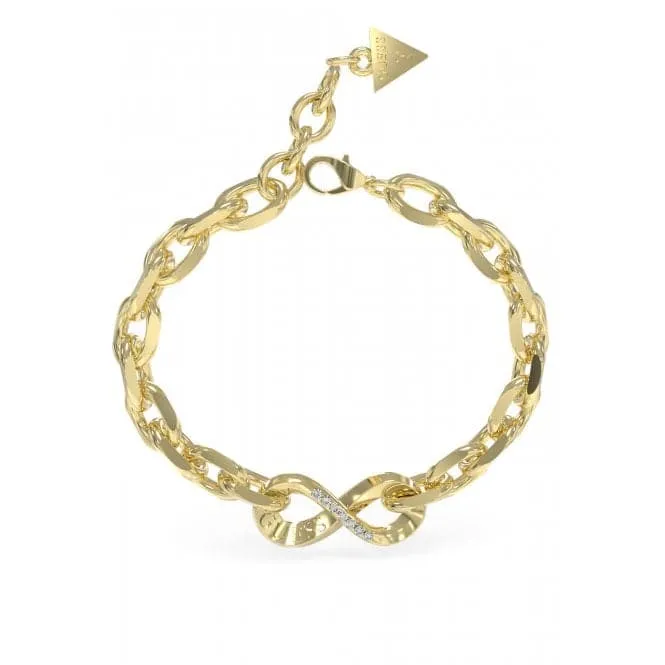 Ladies Endless Dream Gold Crystal Bracelet UBB03275YGL