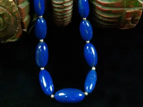 Lapis Lazuli Bead Necklace
