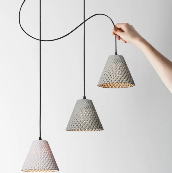 LED Modern Design Simple Decorative Resin Pendant Light