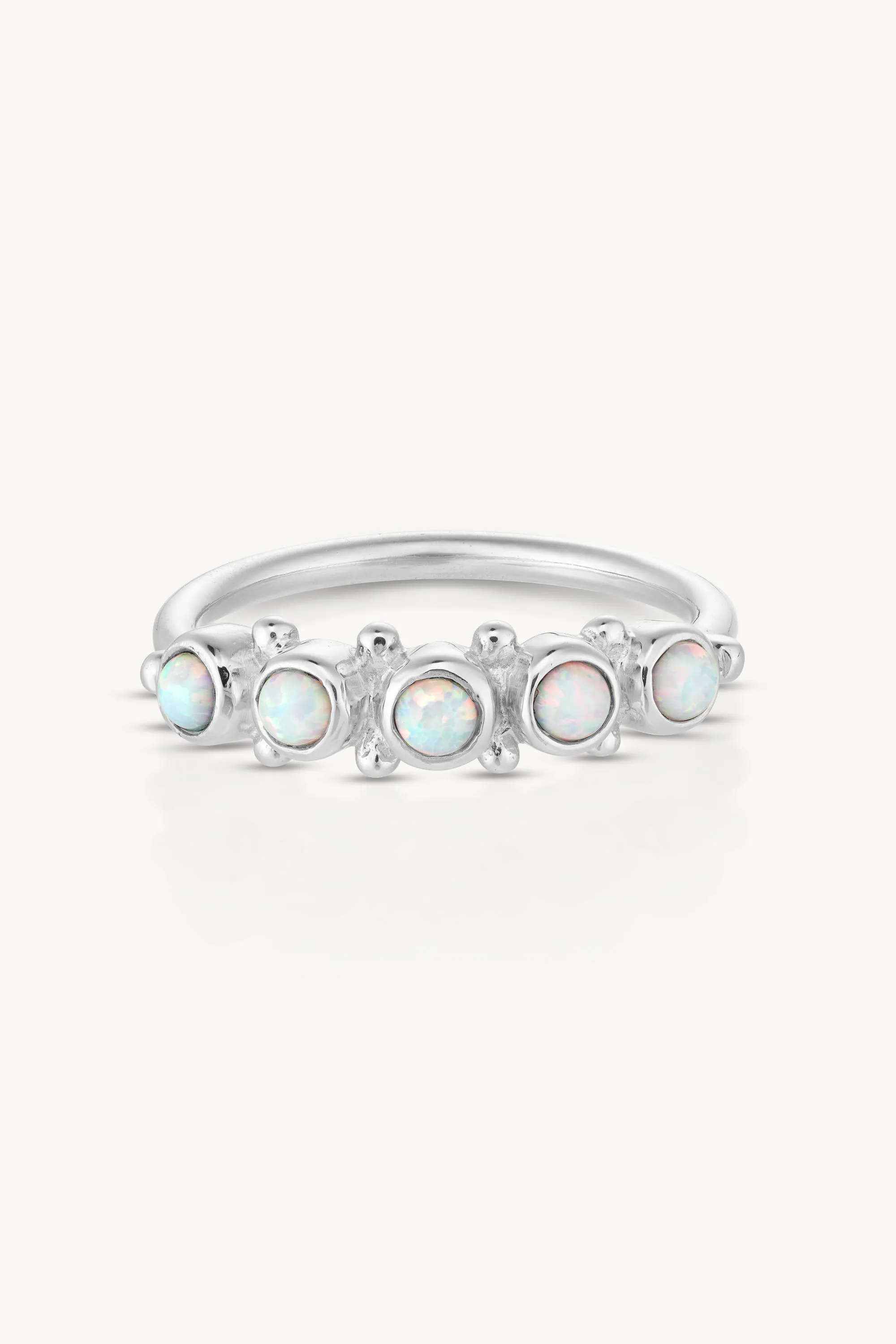 Opal Silver Band