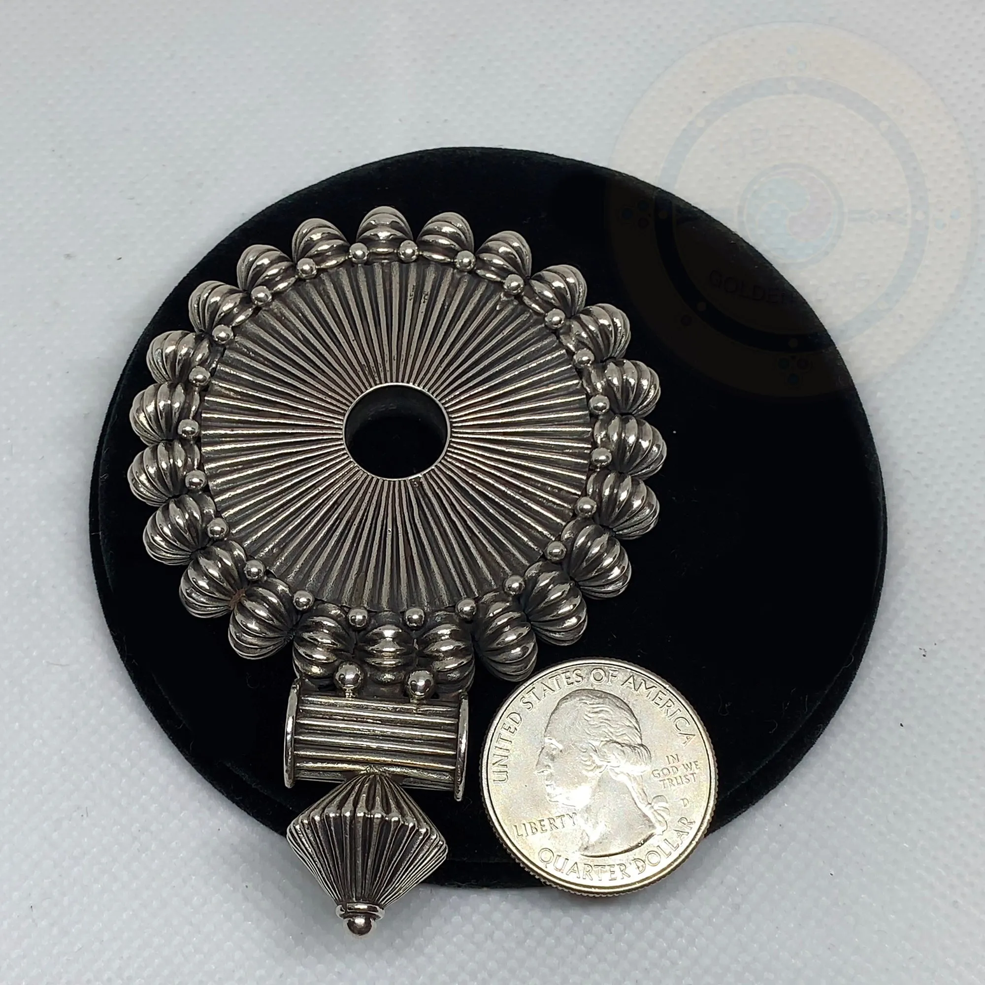 Plain Sterling Silver Pendant Necklace