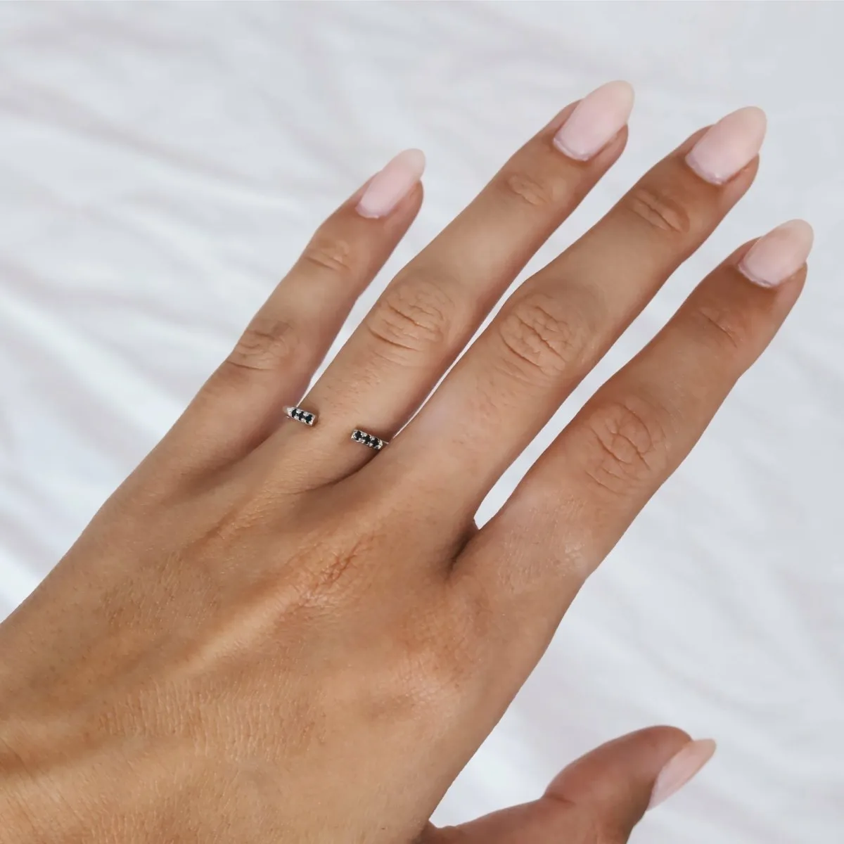 Ring with stone - Goldfilled