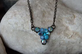Tiny turquoise pendant