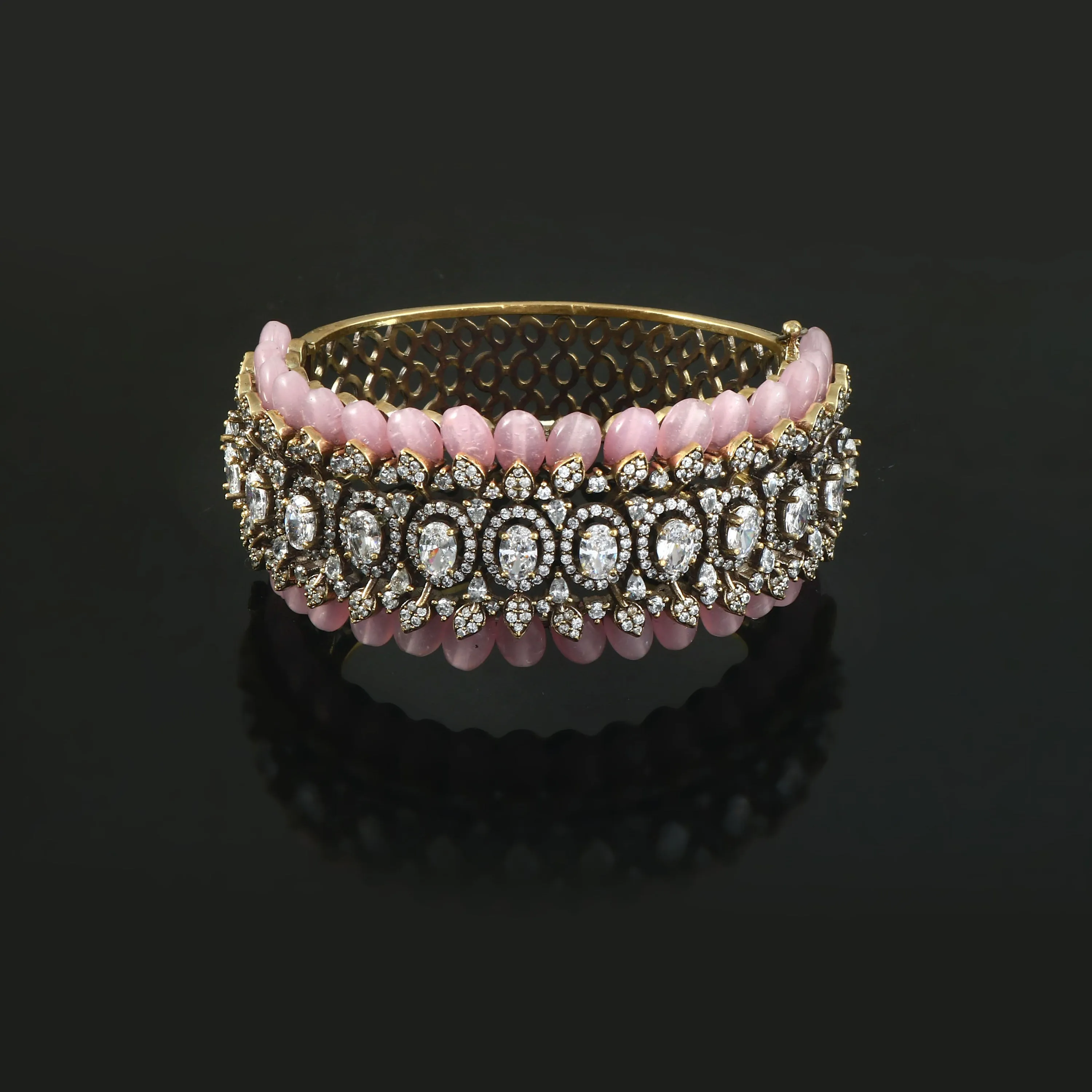 Victorian Finish Zircon Stone Bracelet for Women